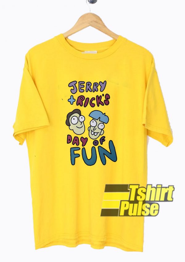 Jerry and Rick's Day Of Fun t-shirt for men and women tshirt