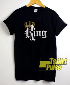 King Crown Graphic t-shirt for men and women tshirt