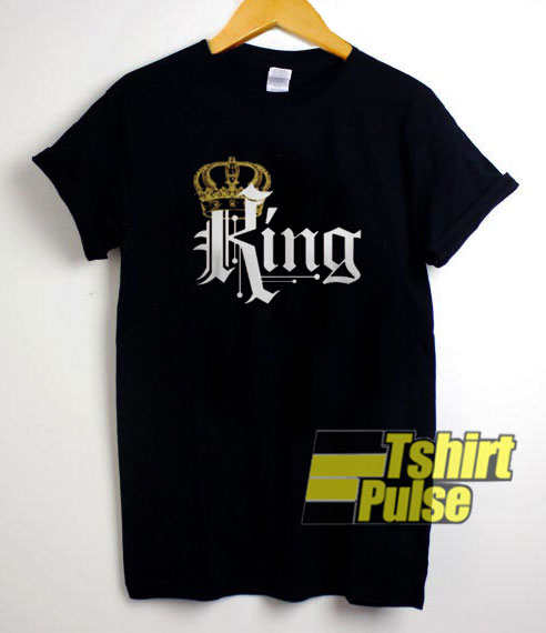 King Crown Graphic t-shirt for men and women tshirt