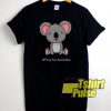 Koala Pray For Australia t-shirt for men and women tshirt