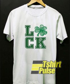 Luck Irish Graphic t-shirt for men and women tshirt