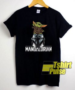 Mandalorian Baby Yoda t-shirt for men and women tshirt