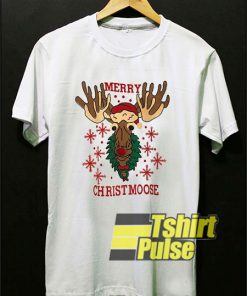 Merry Christmoose t-shirt for men and women tshirt