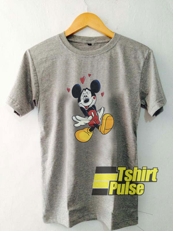 Mickey Mouse Kisses t-shirt for men and women tshirt