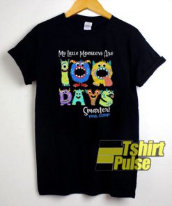 Monster 100 Days Smarter t-shirt for men and women tshirt
