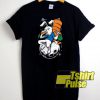 Moon Rabbit t-shirt for men and women tshirt