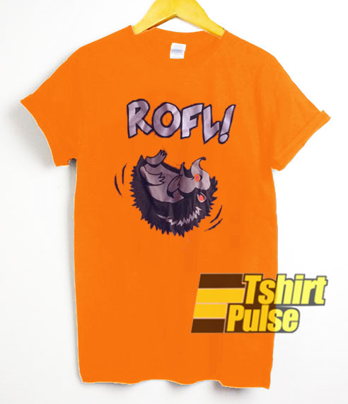 ROFL Hedgehog t-shirt for men and women tshirt