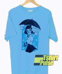 Rainy Day Anime t-shirt for men and women tshirt