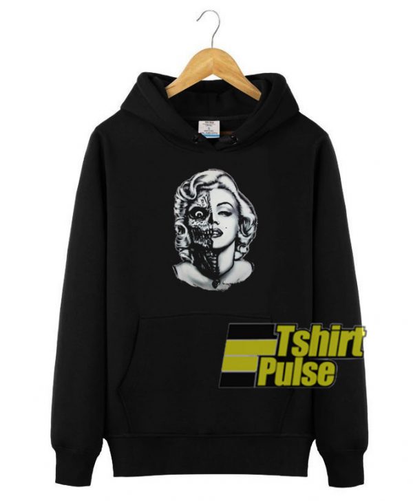 Scary Marilyn Monroe hooded sweatshirt clothing unisex hoodie