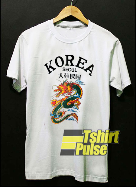 Seoul Korea Graphic t-shirt for men and women tshirt