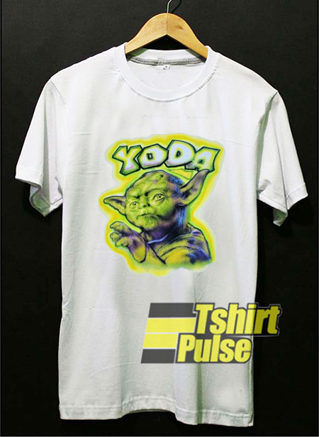 Star Wars Yoda Airbrush t-shirt for men and women tshirt