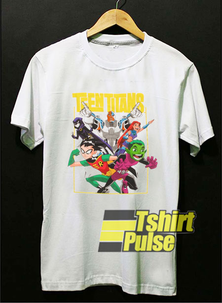 Teen Titans Animated Group t-shirt for men and women tshirt