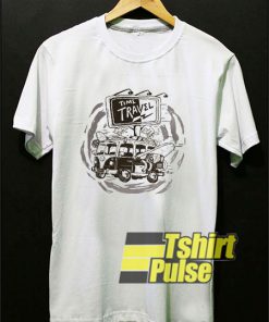 Time Traveler Car t-shirt for men and women tshirt