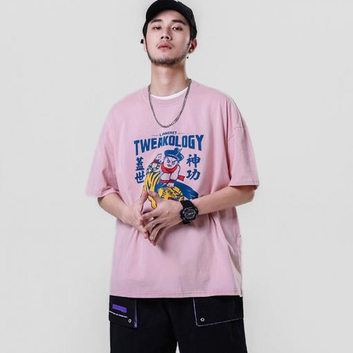 Tweakology Lanneret Tigers t-shirt for men and women tshirt pink