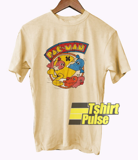 Vintage 80s Pac Man t-shirt for men and women tshirt