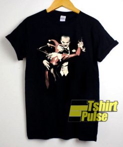Vintage Joker & Harley Quinn Dancing t-shirt for men and women tshirt
