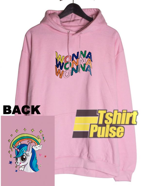 Wonna Unicorn hooded sweatshirt clothing unisex hoodie