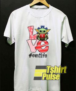 Baby Yoda Love Emergency Medical t-shirt for men and women tshirt