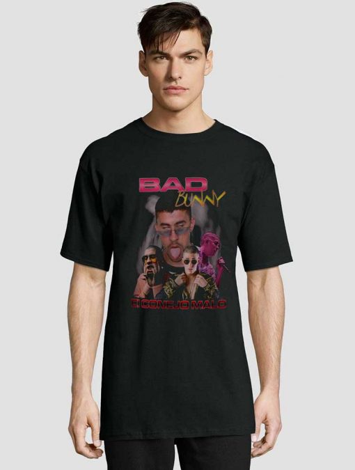 Bad Bunny Vintage t-shirt for men and women tshirt