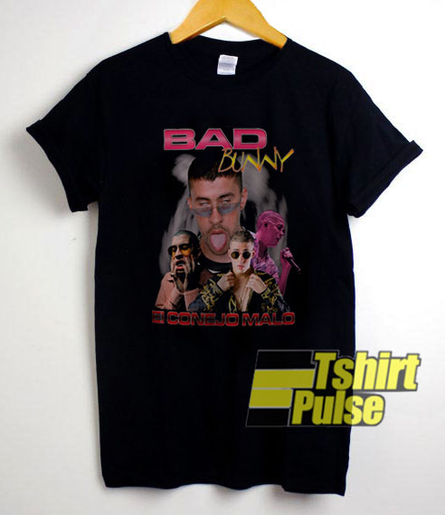 Bad Bunny Vintage t-shirt for men and women tshirt
