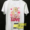 Barbie Live Life With Love t-shirt for men and women tshirt