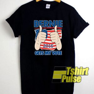 Bernie 2016 Gets My Votes T Shirt For Men And Women Tshirt