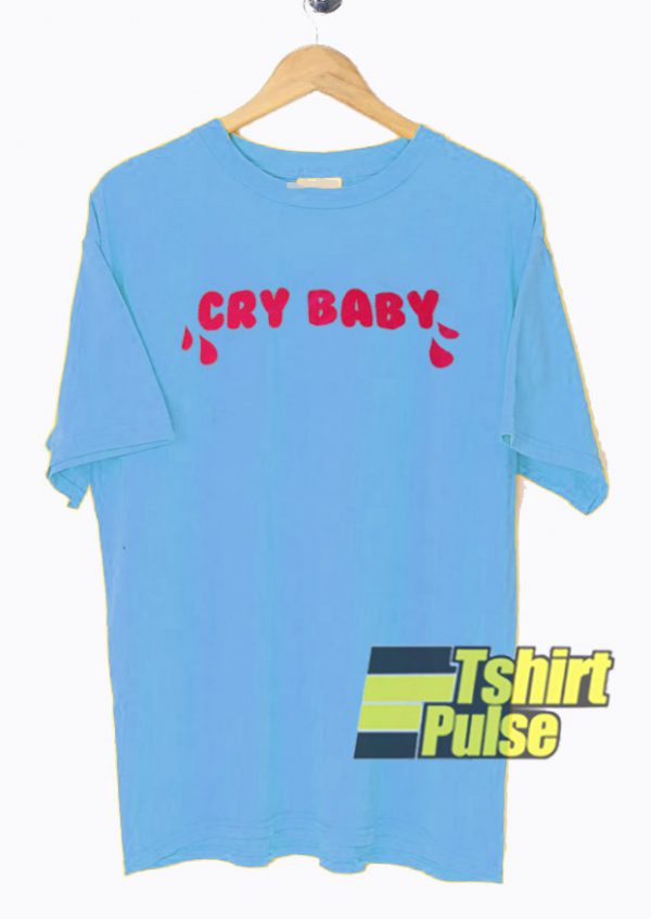 Cry Baby Letter t-shirt for men and women tshirt