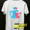 Dog And Cat Cartoon t-shirt for men and women tshirt