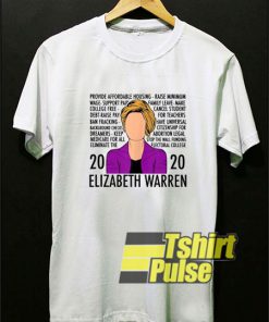 Elizabeth Warren 2020 Democratic t-shirt for men and women tshirt