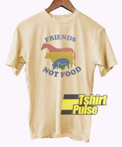 Friends Not Food Graphic t-shirt for men and women tshirt
