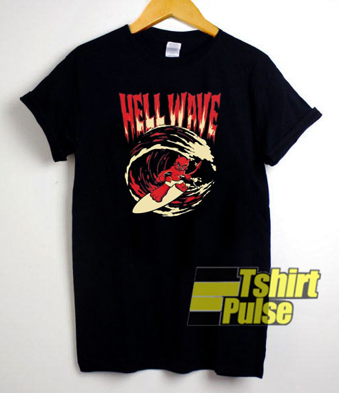 Hell Wave Graphic t-shirt for men and women tshirt
