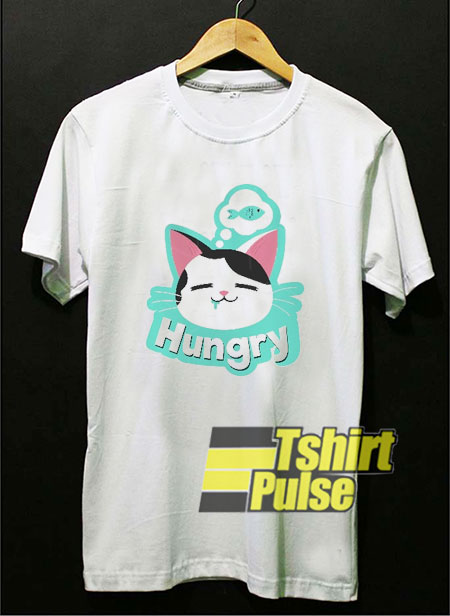Hungry Cat t-shirt for men and women tshirt