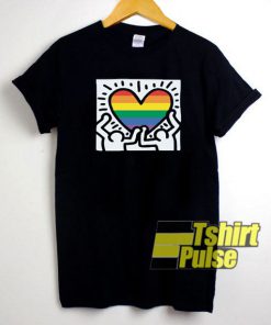 K Haring Pride Month t-shirt for men and women tshirt