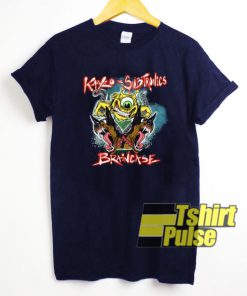 Kayzo x Subtronics Braincase t-shirt for men and women tshirt