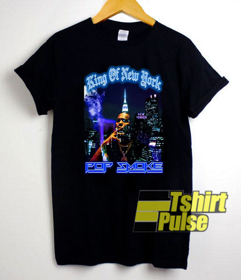 King Of New York Pop Smoke T Shirt For Men And Women Tshirt - roblox king shirt