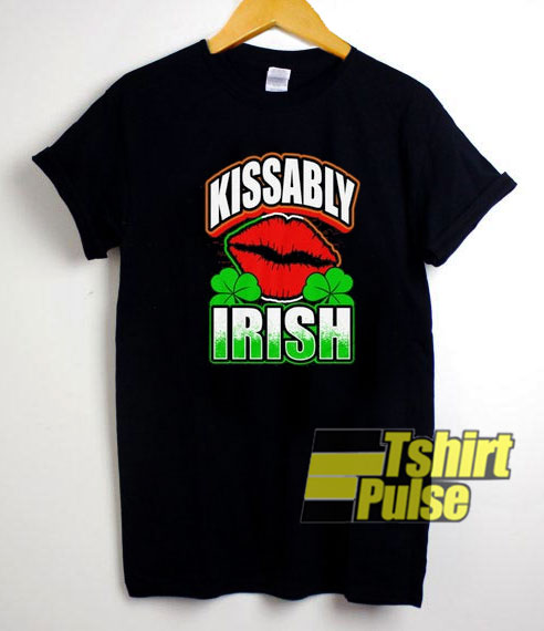 Kissably Irish Italian t-shirt for men and women tshirt