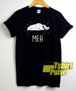 Meh Cats Graphic t-shirt for men and women tshirt