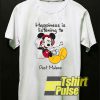 Mickey Listening Post Malone t-shirt for men and women tshirt