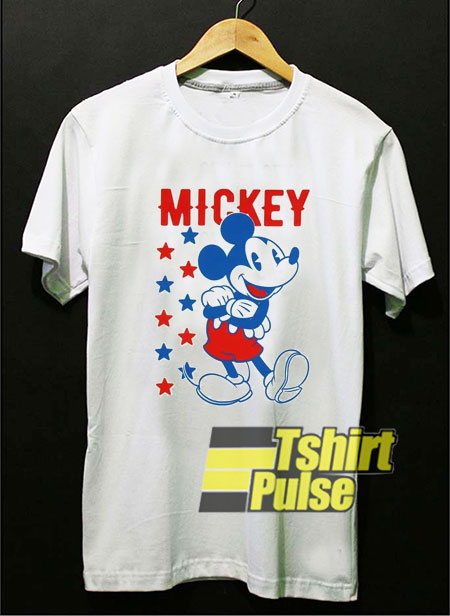 Mickey Mouse And Stars t-shirt for men and women tshirt