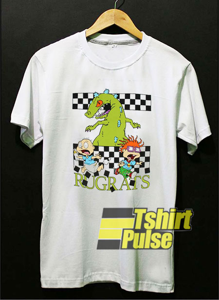 Nickelodeon Rugrats Checkered t-shirt for men and women tshirt