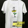 Owl on Flower t-shirt for men and women tshirt