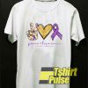 Peace Love Cure t-shirt for men and women tshirt