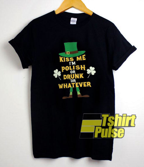 Polish Irish Drunk t-shirt for men and women tshirt