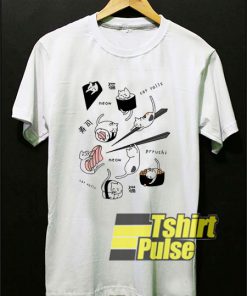 Prrrushi Sushi And Cats t-shirt for men and women tshirt
