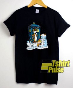Snow Dalek Calvin And Hobbes t-shirt for men and women tshirt