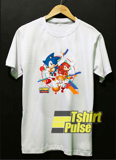 Sonic Mania t-shirt for men and women tshirt