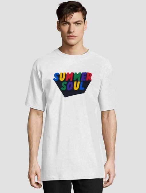 Summer Soul Colour t-shirt for men and women tshirt