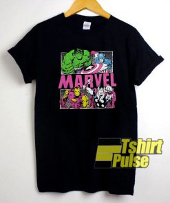 Vintage Marvel Comics Heroes t-shirt for men and women tshirt