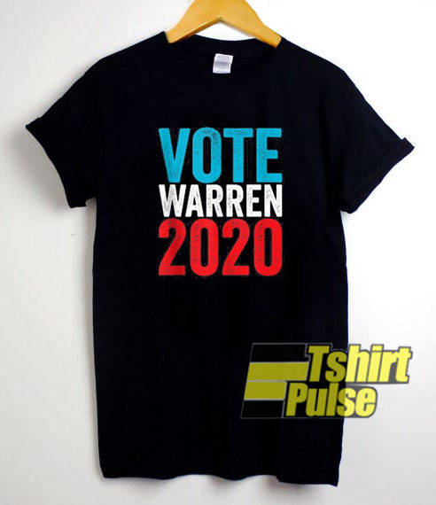 Vote Warren 2020 t-shirt for men and women tshirt