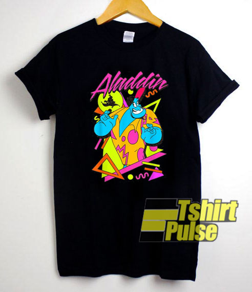 Aladdin Genie Graphic t-shirt for men and women tshirt